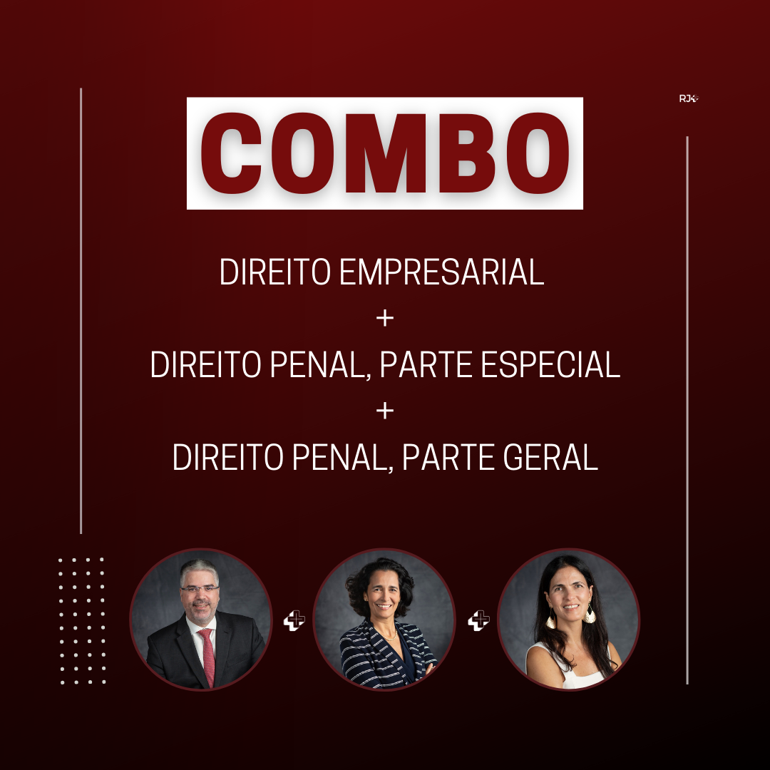 Combo: Direito Empresarial + Direito Penal Especial + Direito Penal Geral