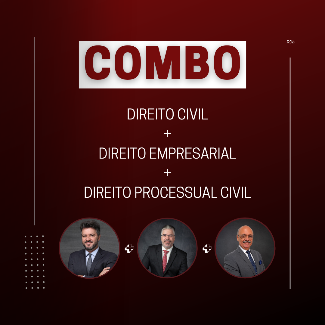 Combo: Direito Civil + Empresarial + Processual Civil Combo: Direito Civil + Empresarial + Processual Civil