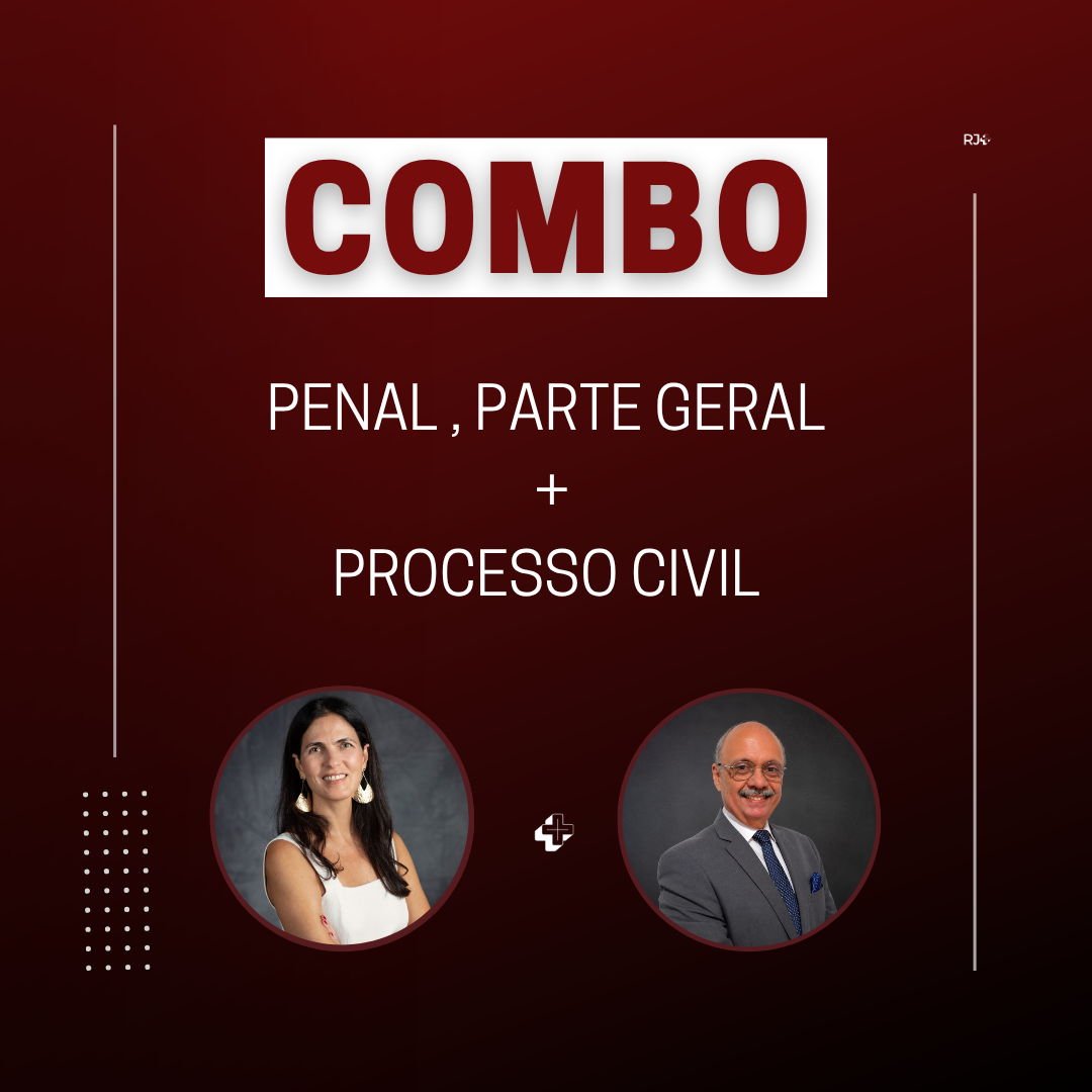 Combo: Direito Penal Geral + Direito Processual Civil Combo: Direito Penal Geral + Direito Processual Civil